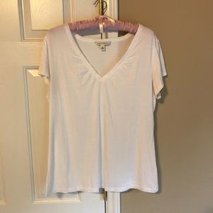 Banana Republic white T shirt XL